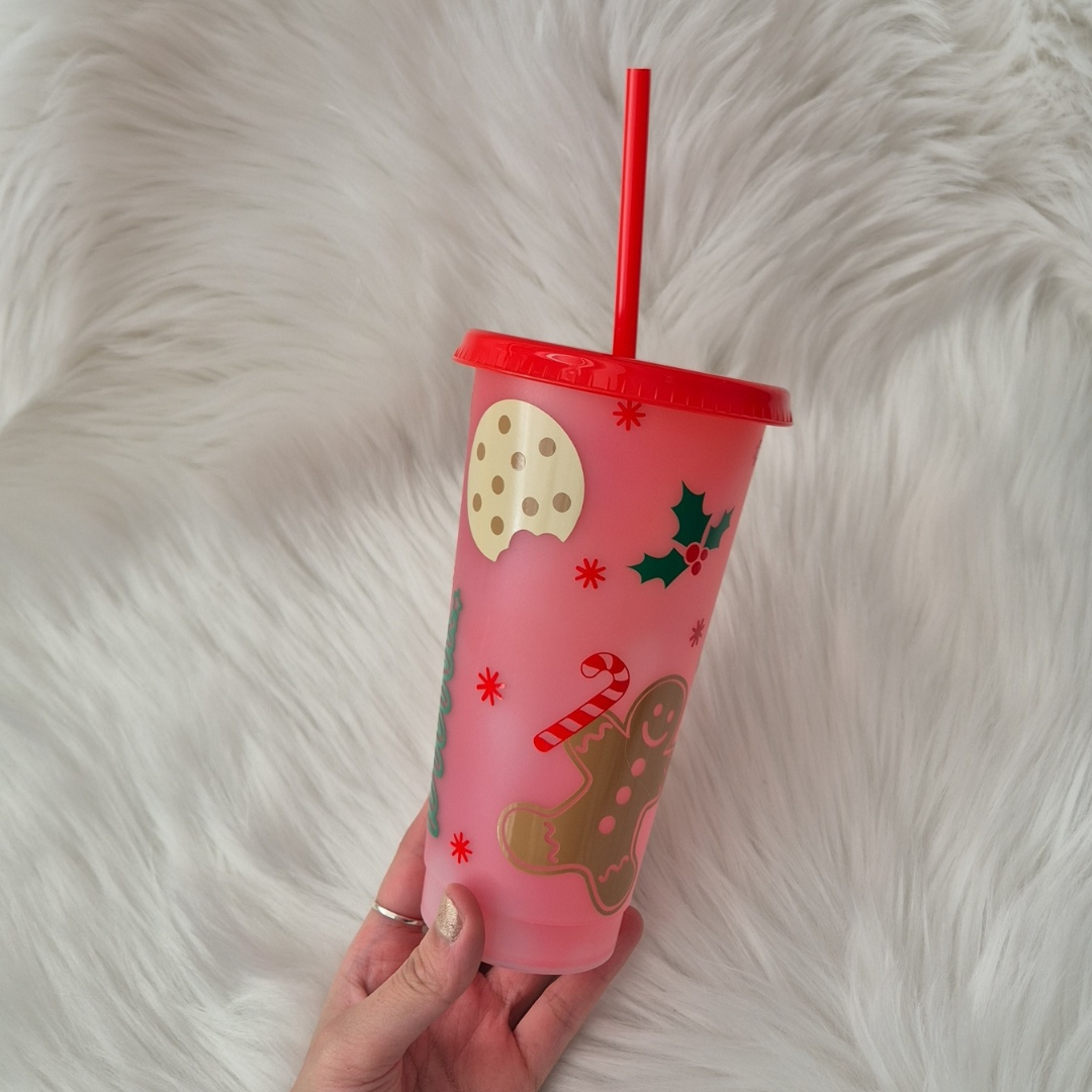 Christmas Colour Changing Cold Cup