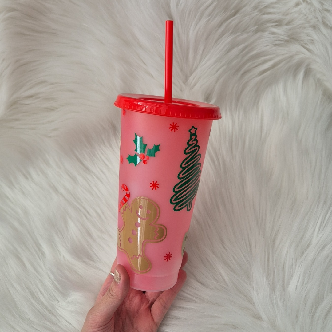 Christmas Colour Changing Cold Cup