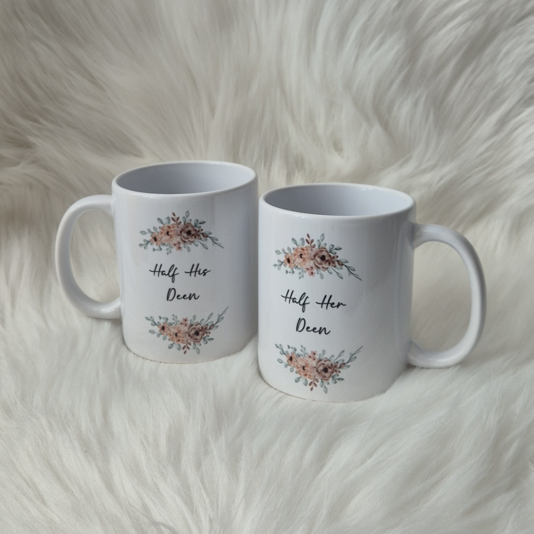 Couples Gift Mug | Set of 2 His & Her Mugs