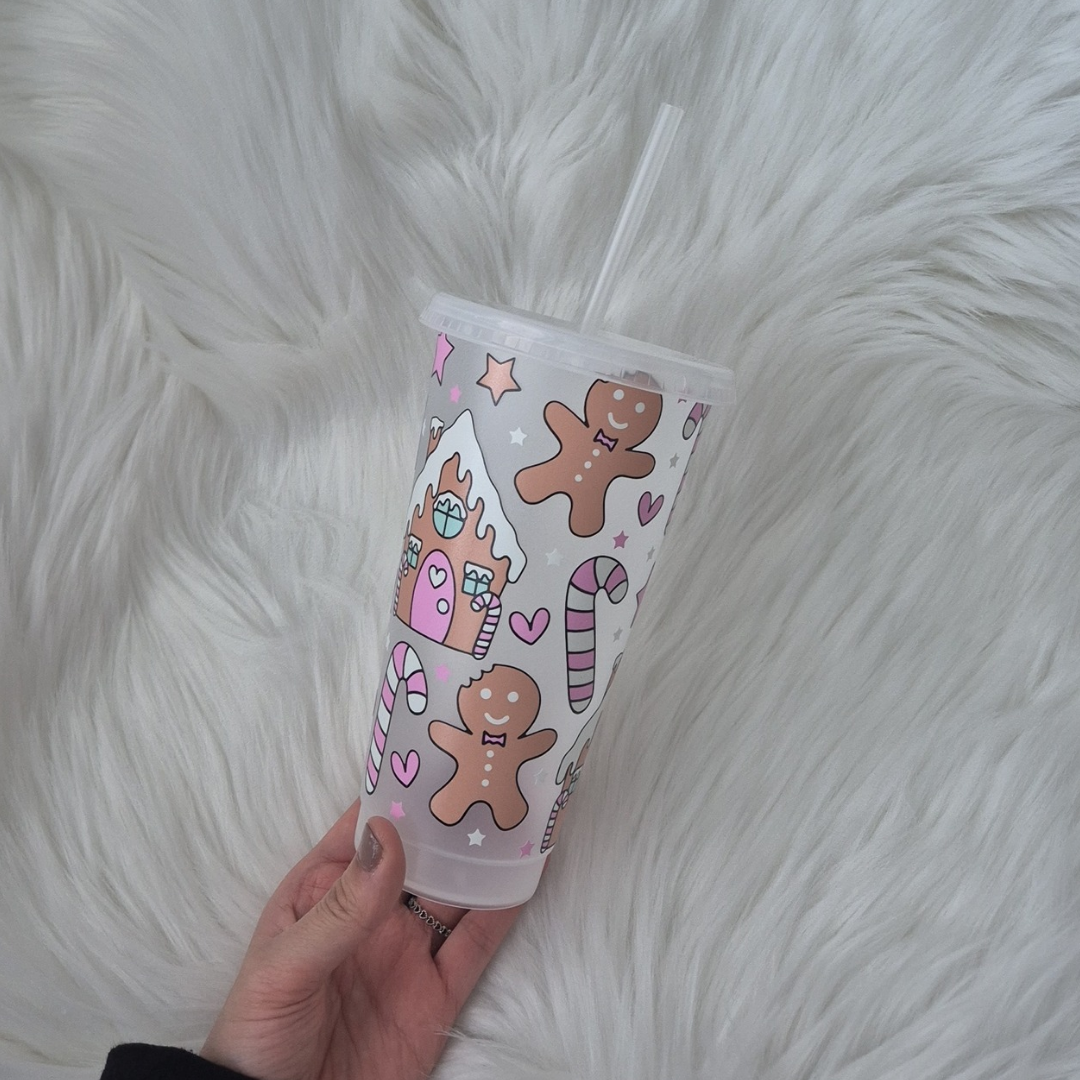 Gingerbread House Cold Cup