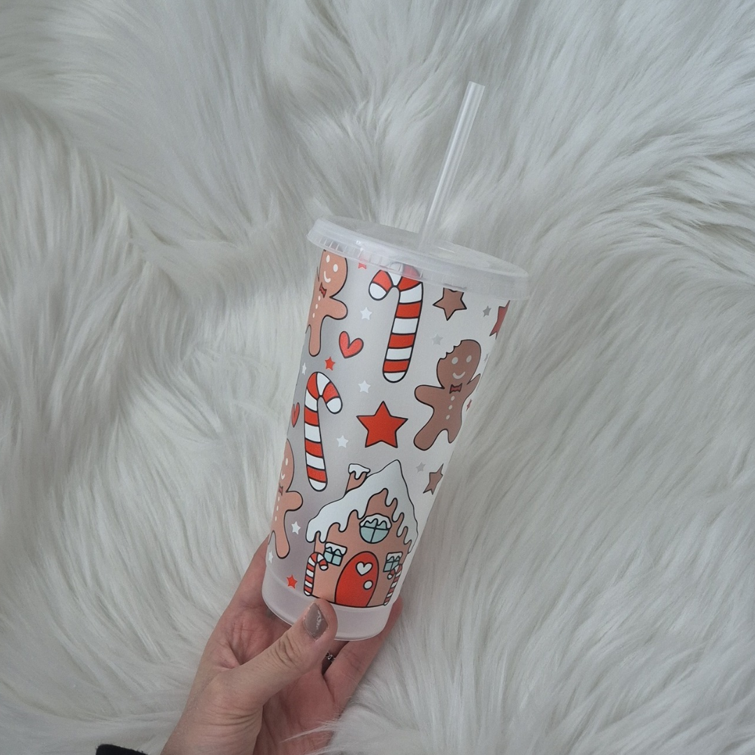 Gingerbread House Cold Cup