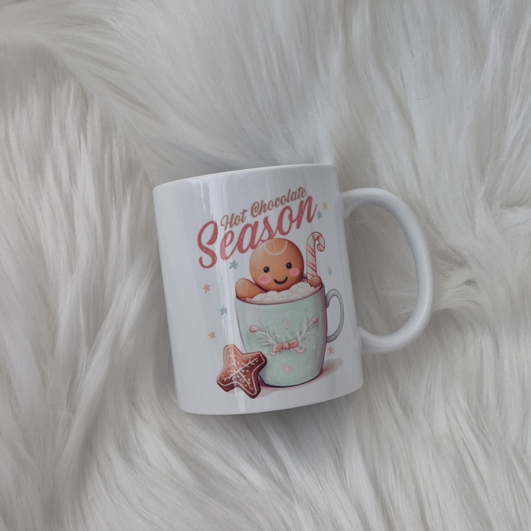 Hot Chocolate Season Ceramic Mug