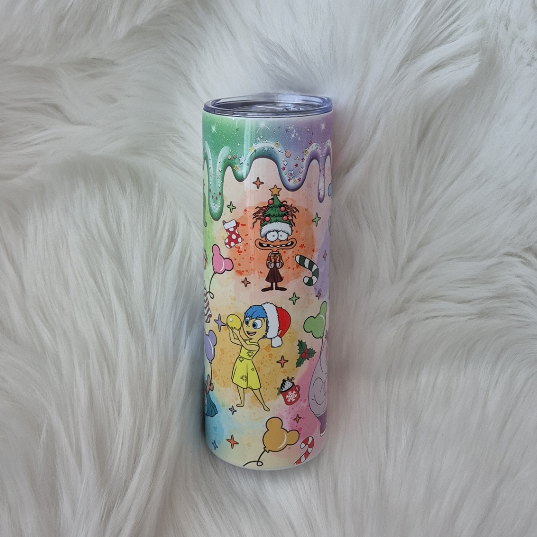 Inside Out Christmas Tumbler