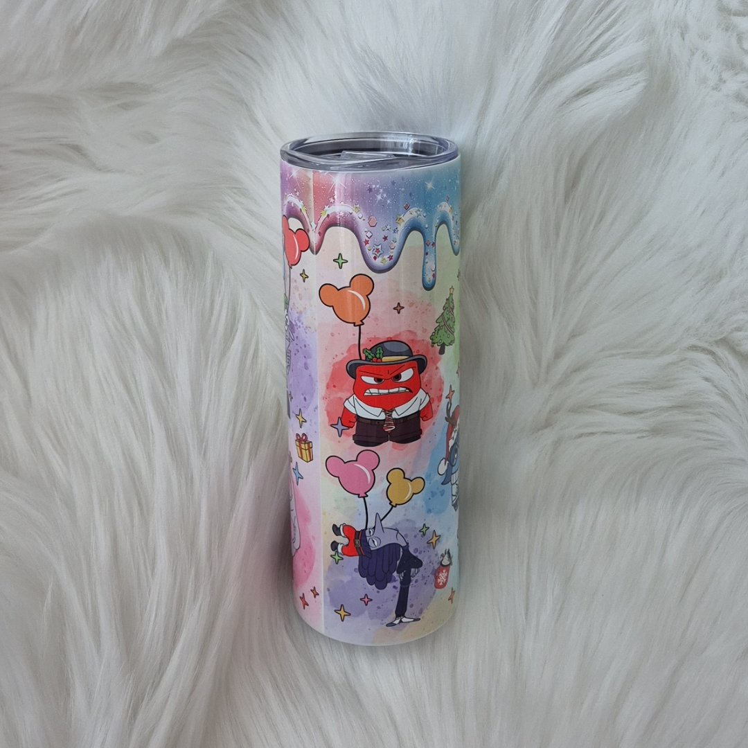 Inside Out Christmas Tumbler