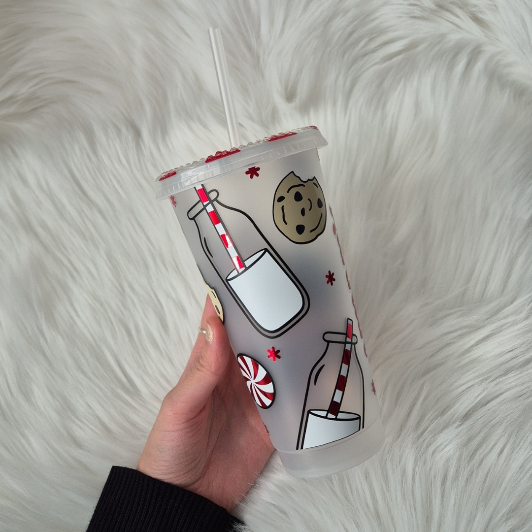 Milk & Cookies Christmas Tumbler