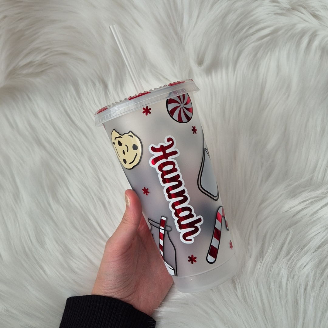Milk & Cookies Christmas Tumbler
