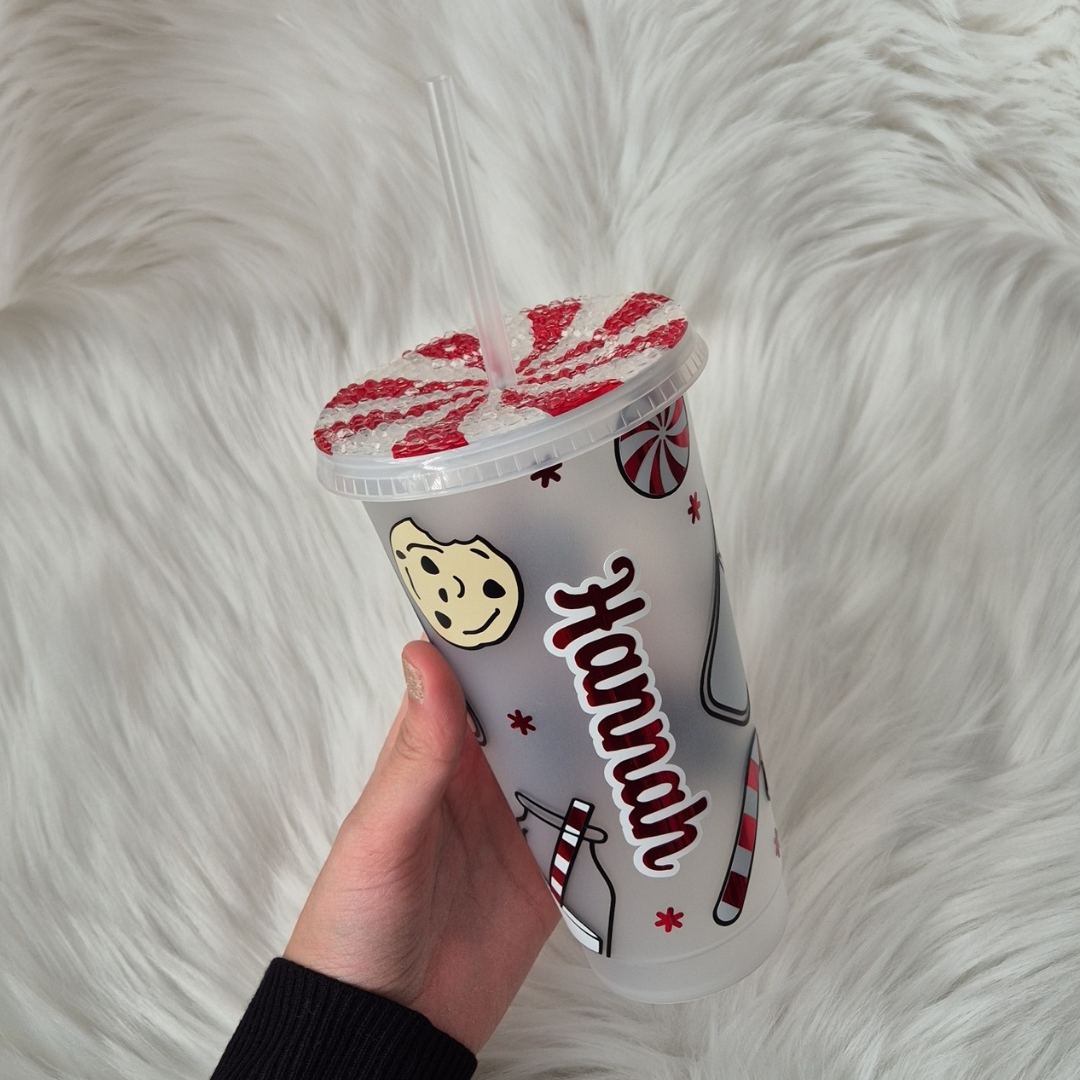 Milk & Cookies Christmas Tumbler