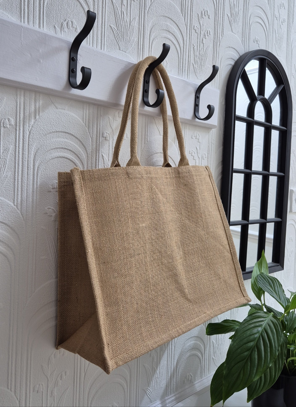 Personalised Heart Monogram Tote Bag