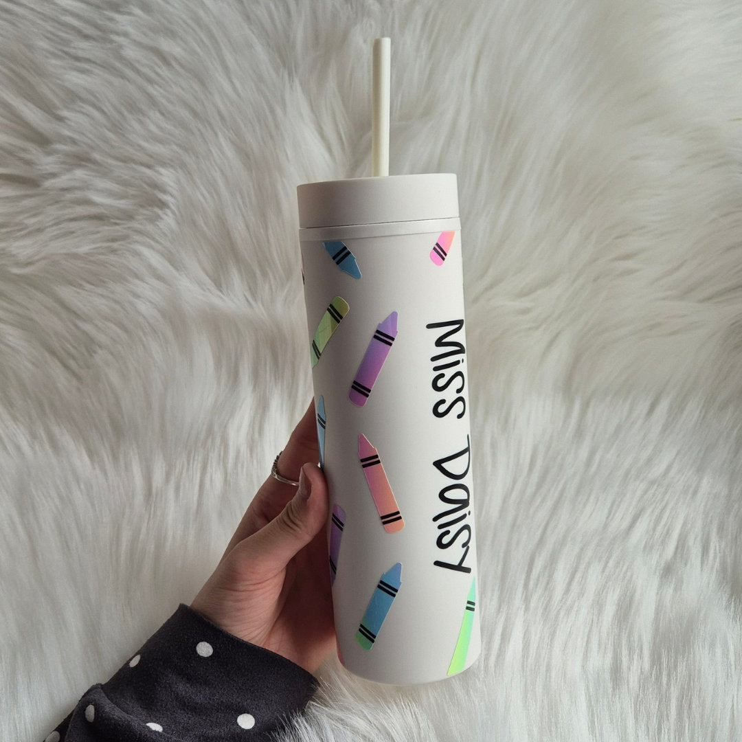 Teacher tumbler personalised