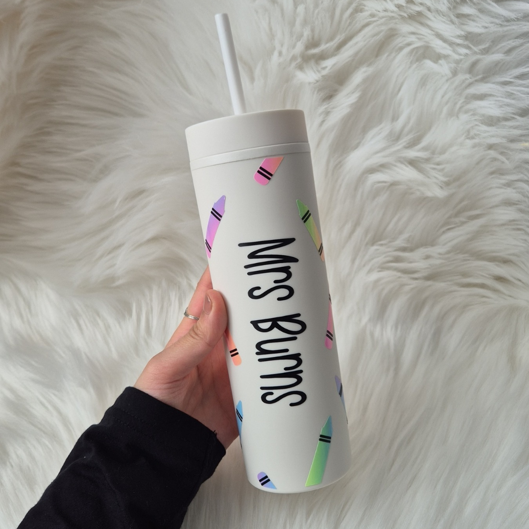 Teacher tumbler personalised