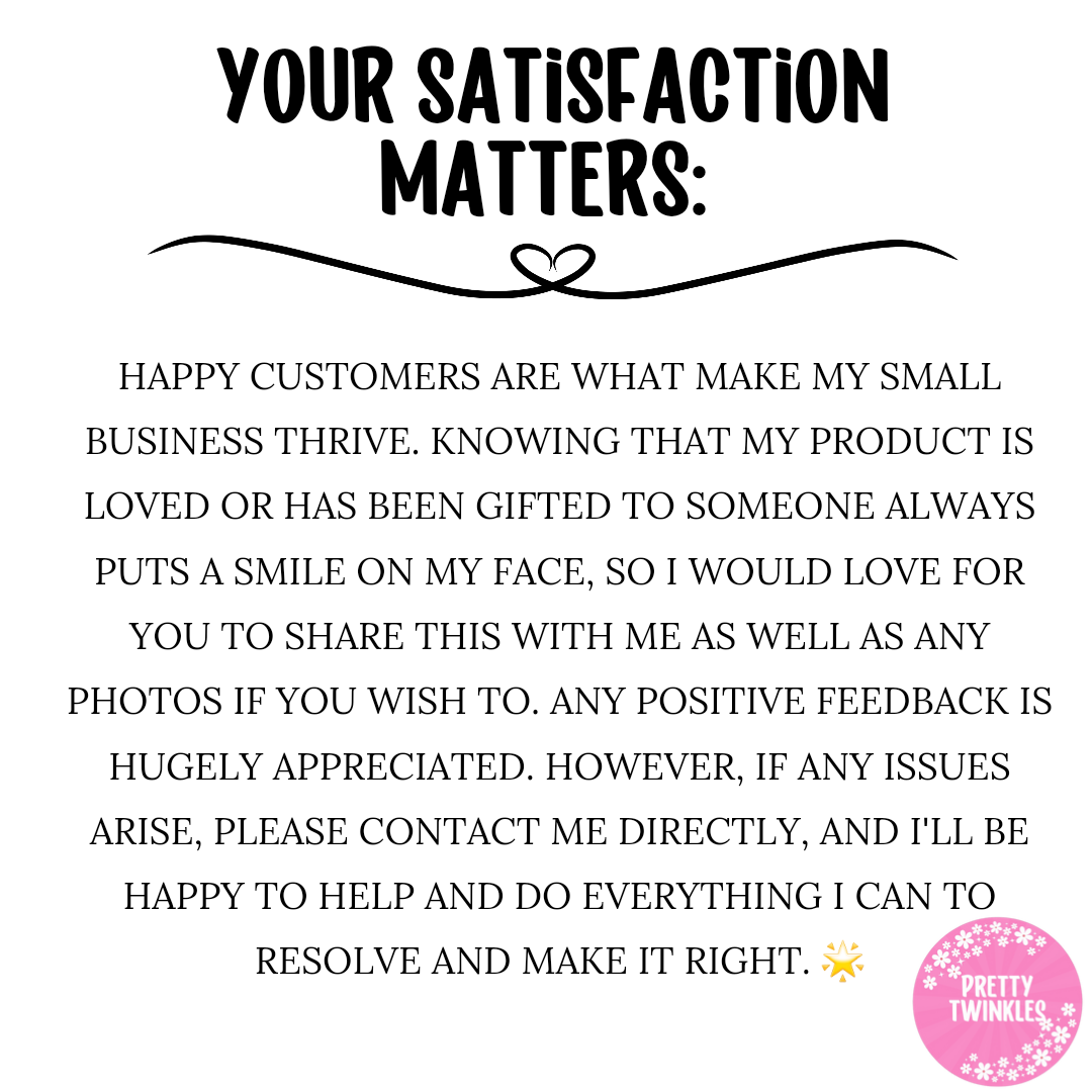 Your Satisfaction Matters: Elegant Daisy Glass Mug – Pretty Twinkles