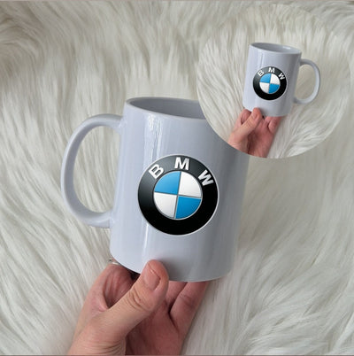 Car logo mugs | BMW | Mercedes | Audi | VW | Car gift for him