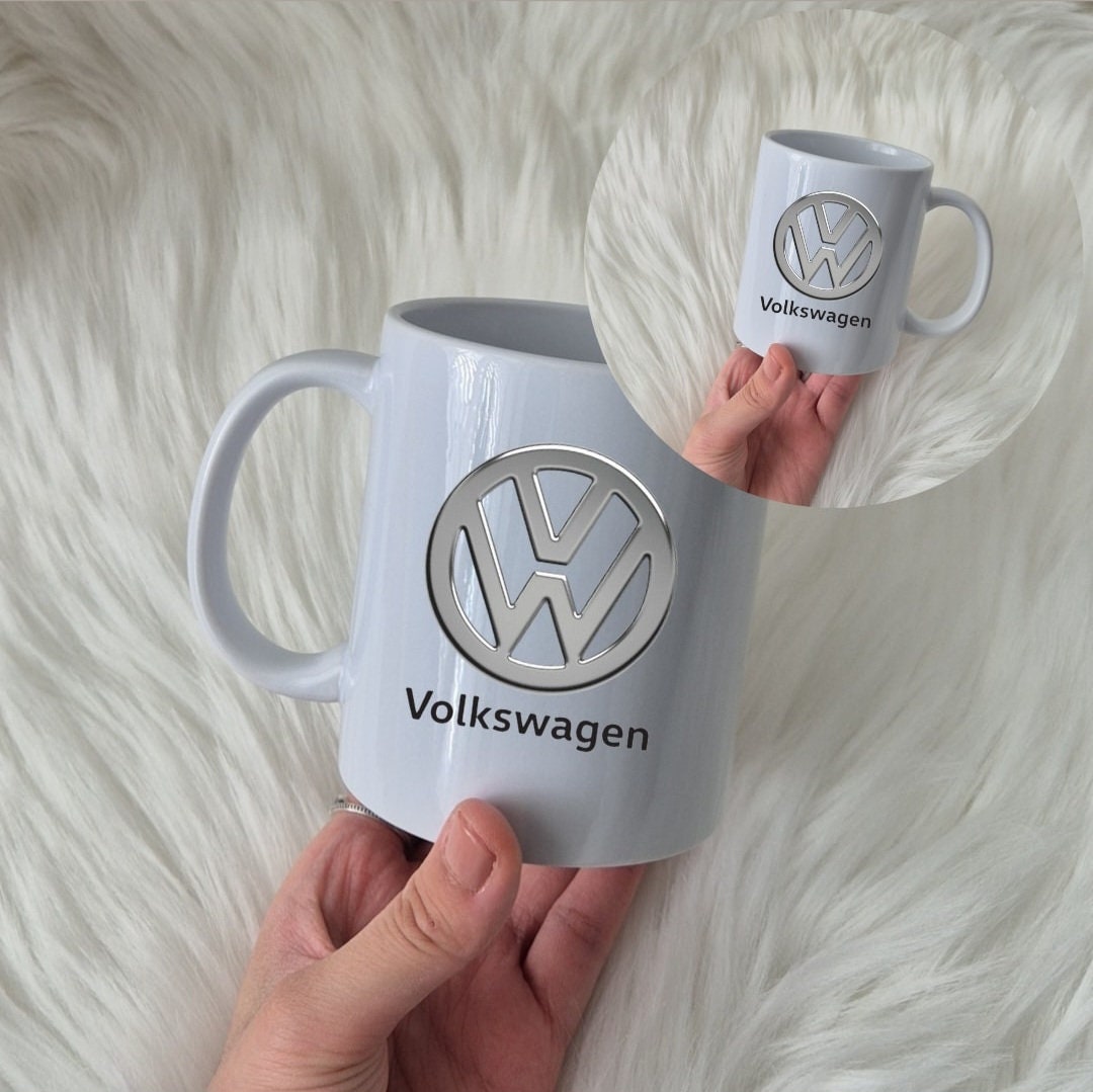 Car logo mugs | BMW | Mercedes | Audi | VW | Car gift for him