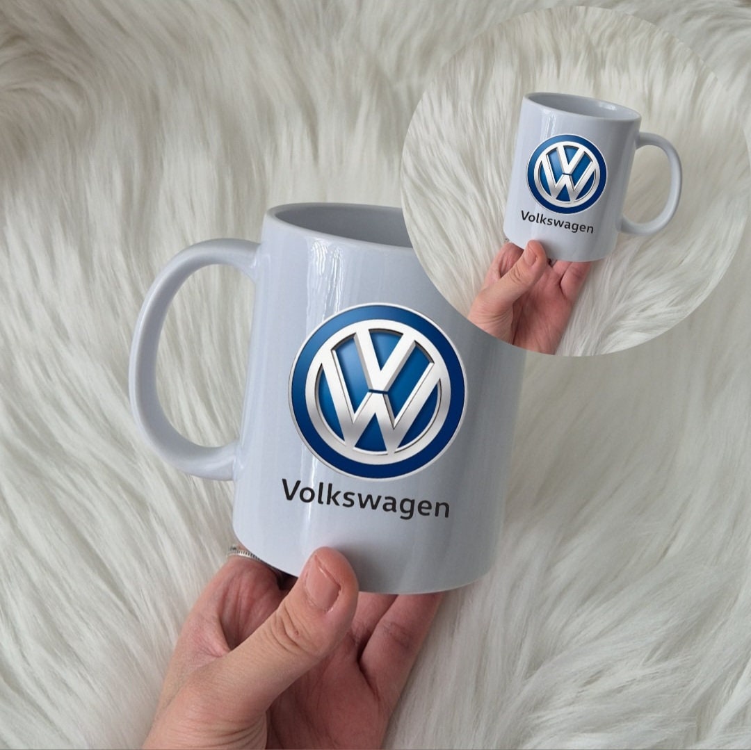 Car logo mugs | BMW | Mercedes | Audi | VW | Car gift for him
