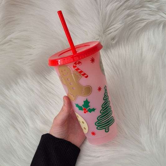 Christmas Colour Changing Cold Cup