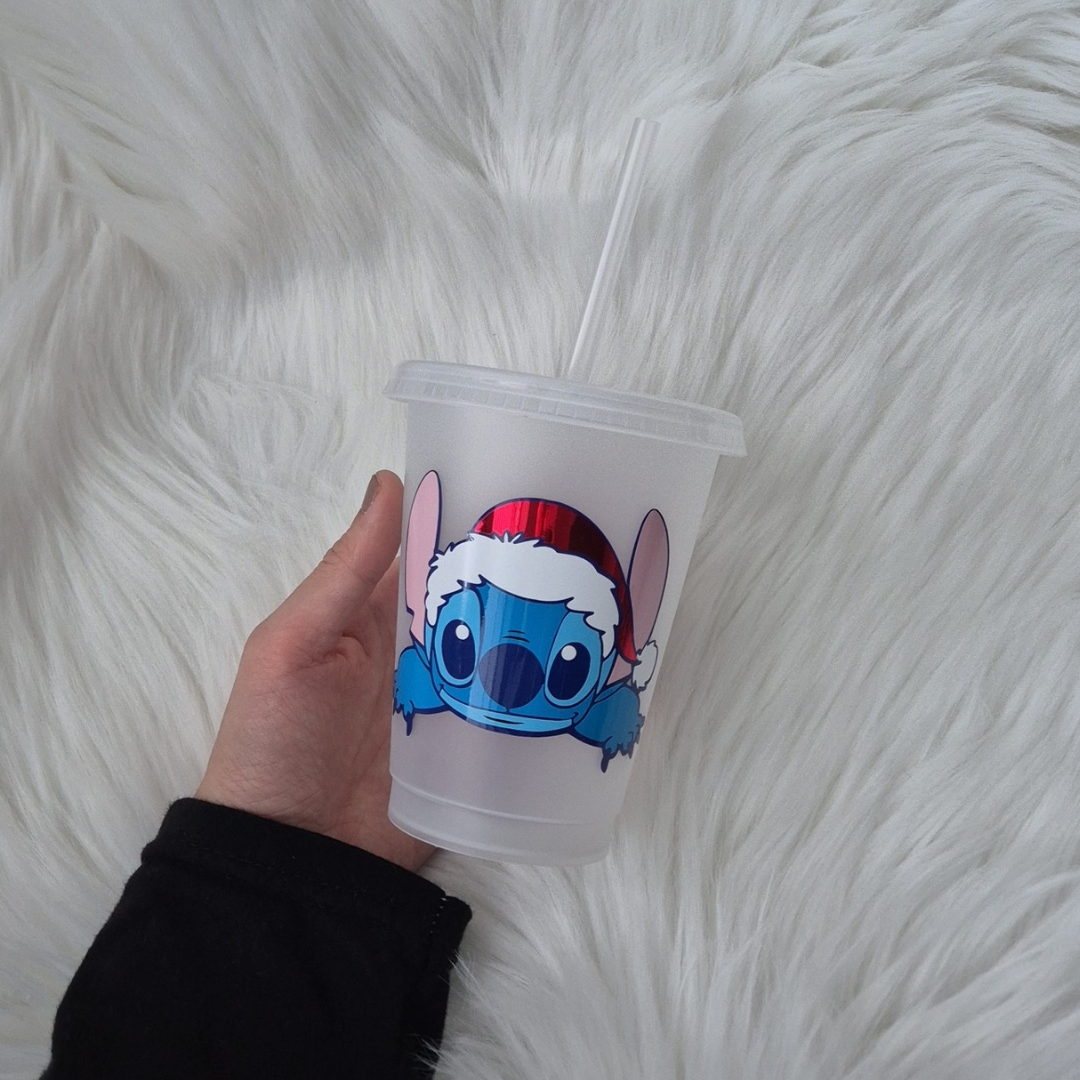 Christmas Stitch Cold Cup