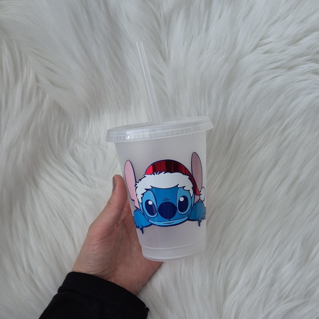 Christmas Stitch Cold Cup
