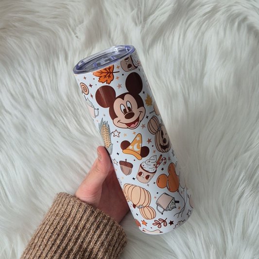 Disney Magical Autumn Halloween Tumbler