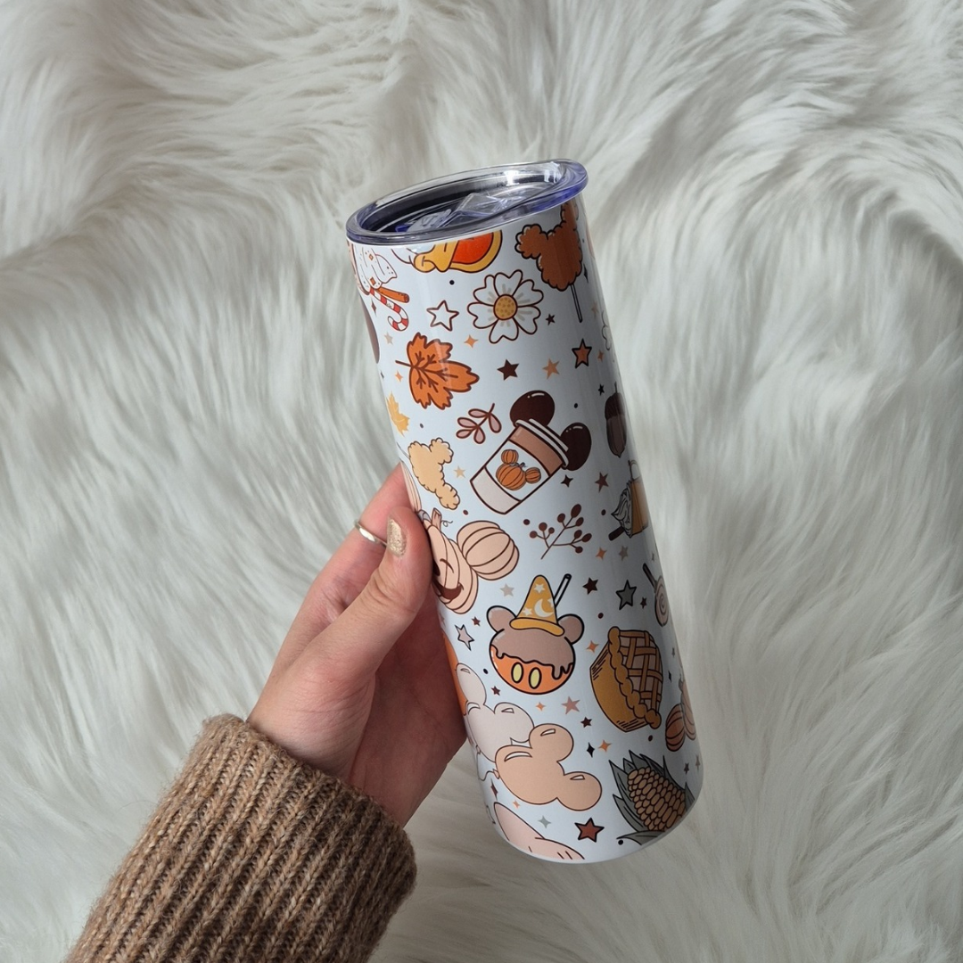 Disney Magical Autumn Halloween Tumbler
