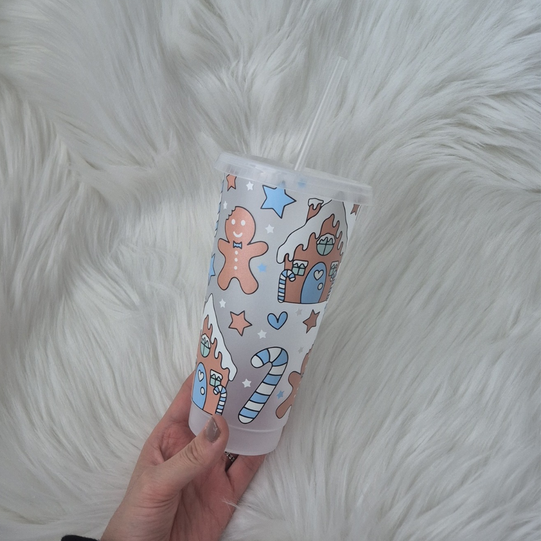 Gingerbread House Cold Cup