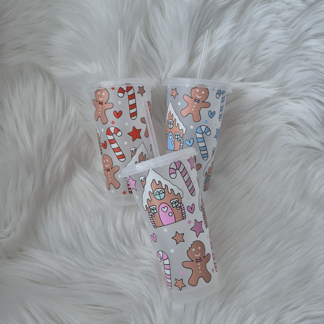 Gingerbread House Cold Cup