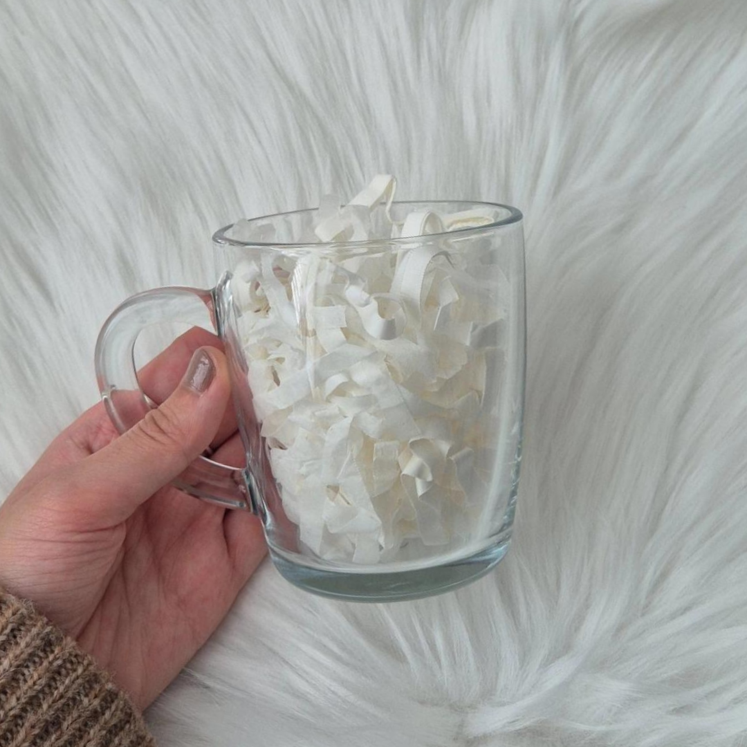 Hello Autumn Glass Mug