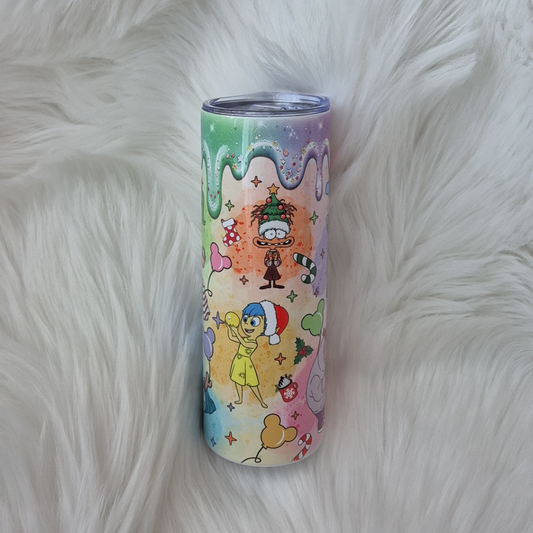 Inside Out Christmas Tumbler