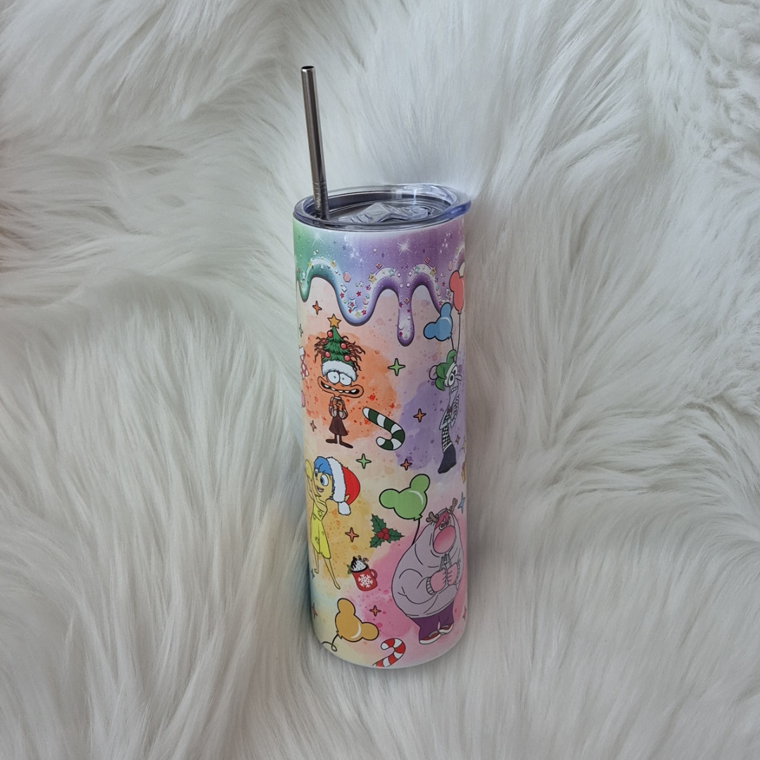 Inside Out Christmas Tumbler