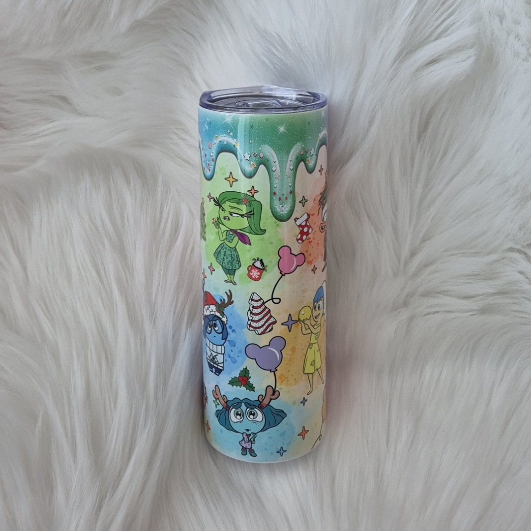 Inside Out Christmas Tumbler