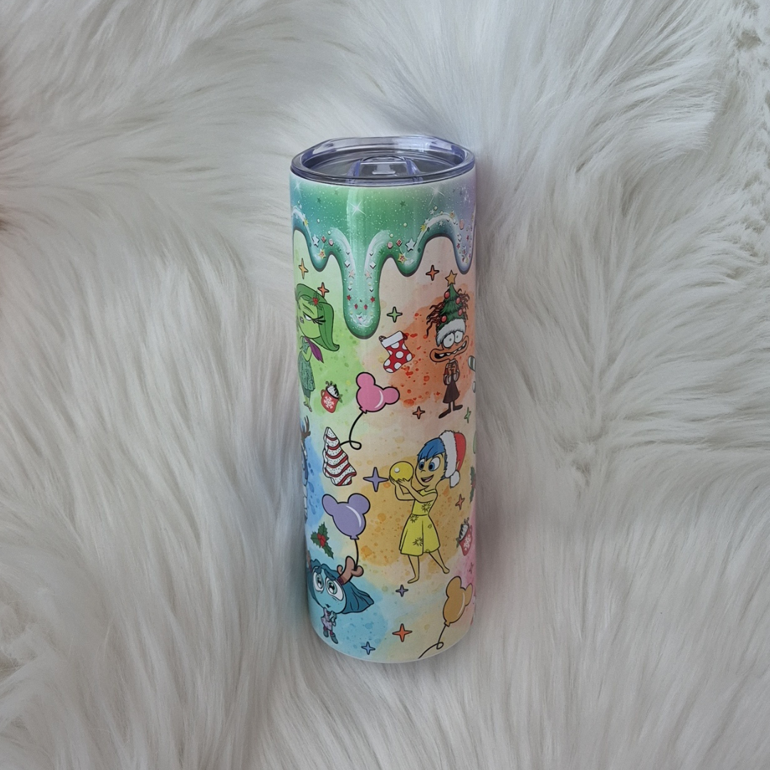 Inside Out Christmas Tumbler