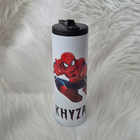 Kids Spiderman Personalised Waterbottle