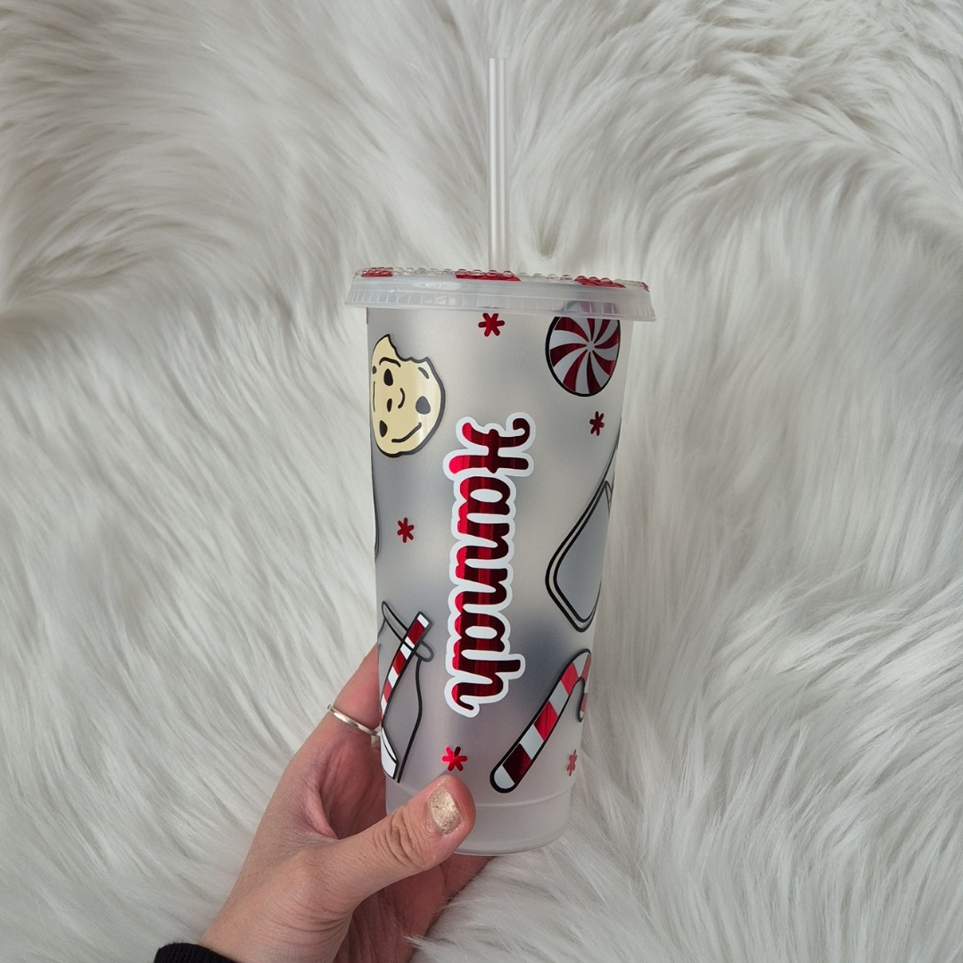 Milk & Cookies Christmas Tumbler