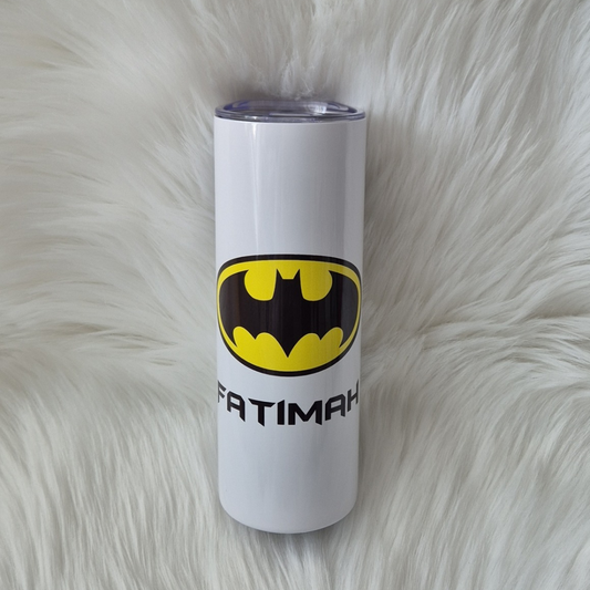 Personalised Batman Coffee Stainless Steel Tumbler