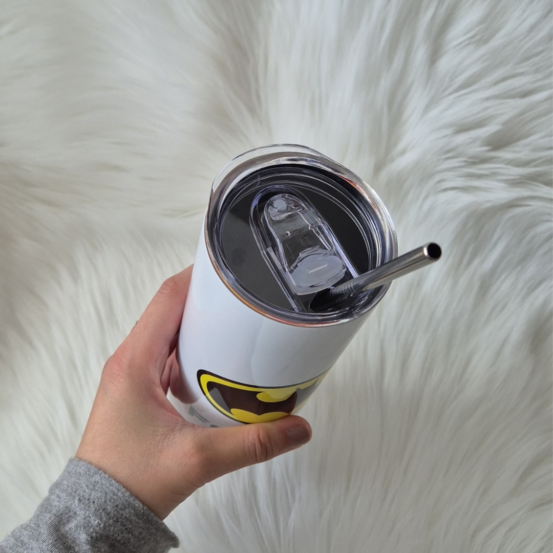 Personalised Batman Coffee Stainless Steel Tumbler