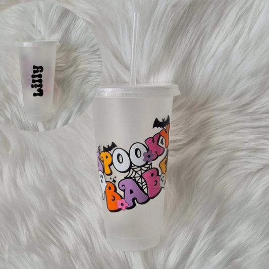 Spooky Babe Halloween Tumbler