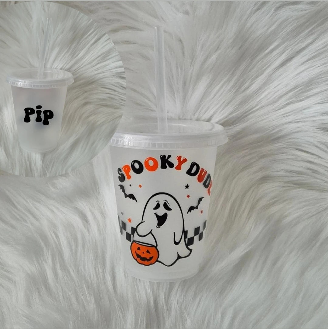 Spooky Dude Kids Halloween Tumbler