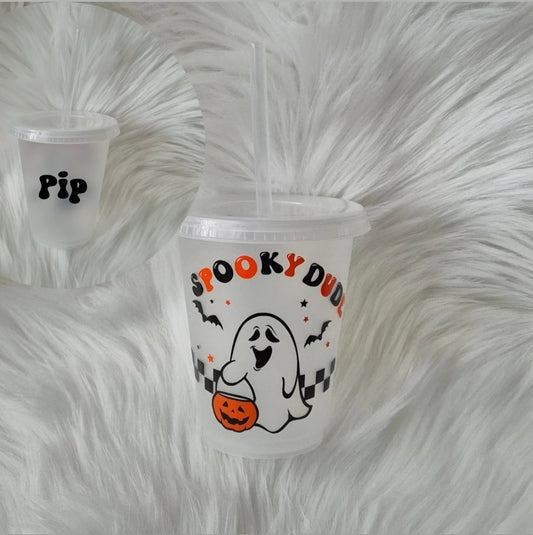 Spooky Dude Kids Halloween Tumbler