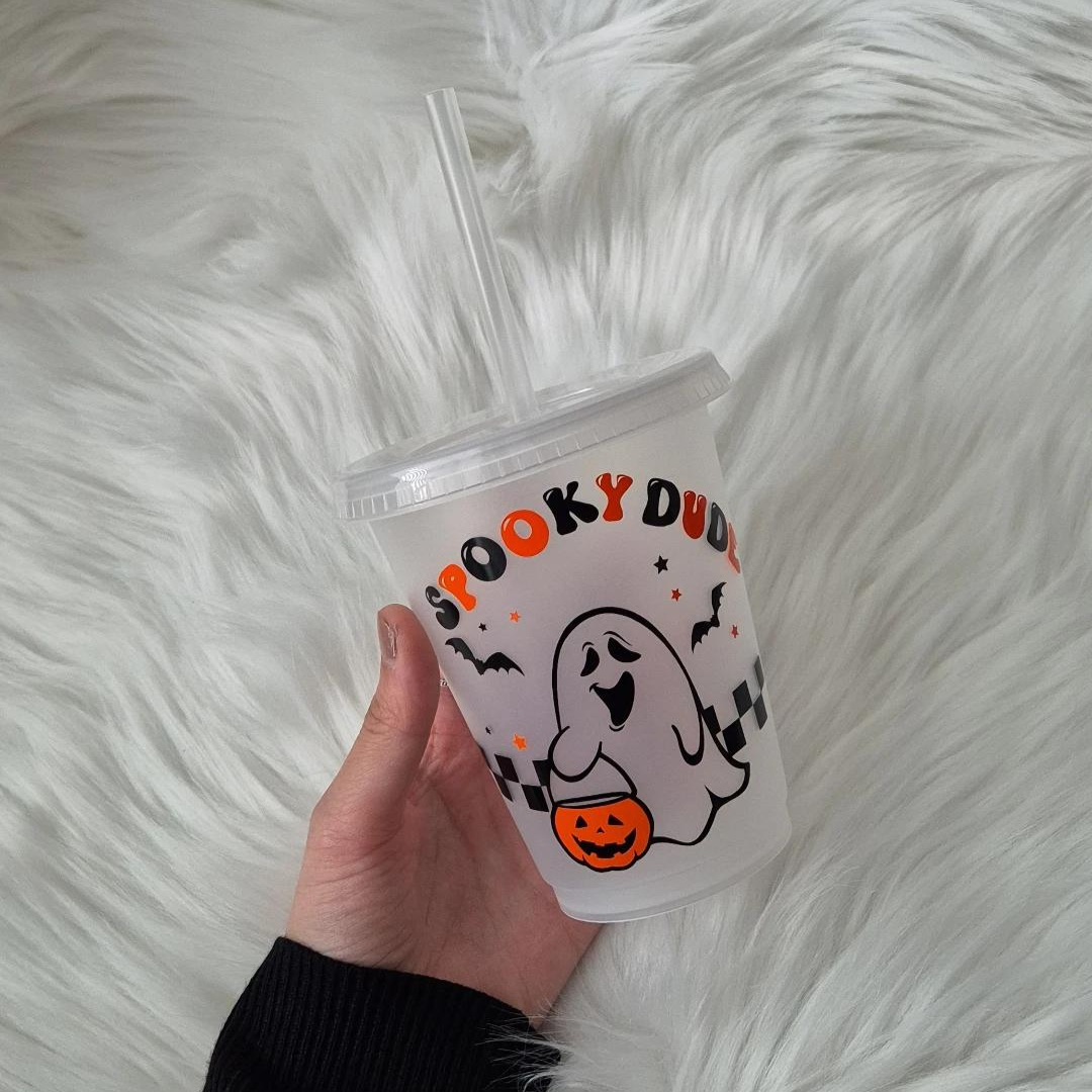 Spooky Dude Kids Halloween Tumbler