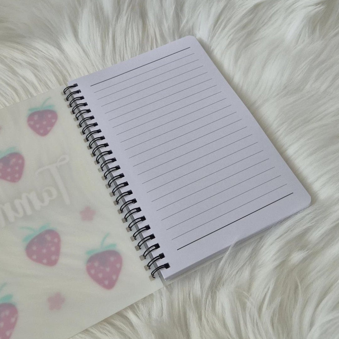Strawberry Personalised Notebook - A5