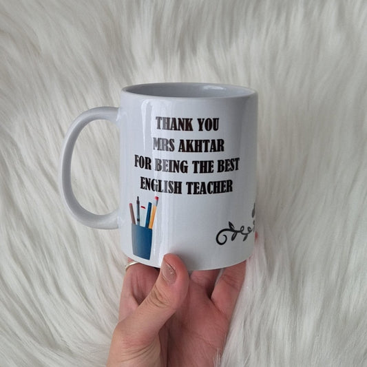 Teacher Mug Personalised With Any Message