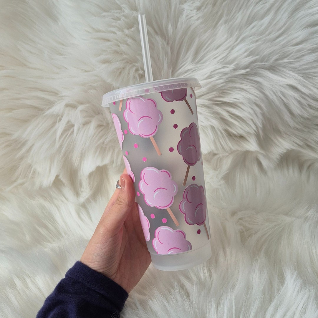 Cotton Candy Floss Pink Tumbler