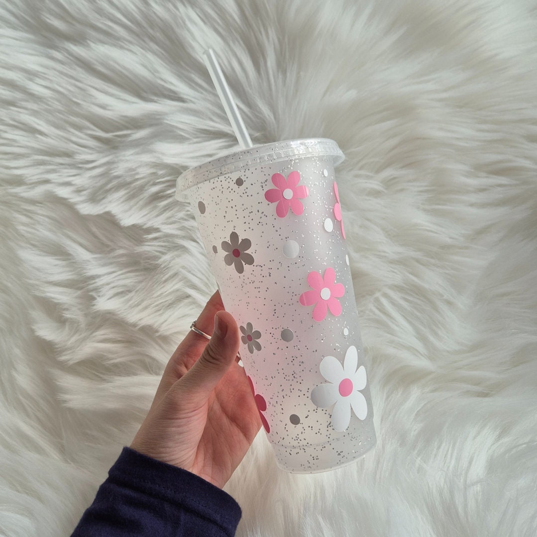 Daisy Flower Personalised Tumbler