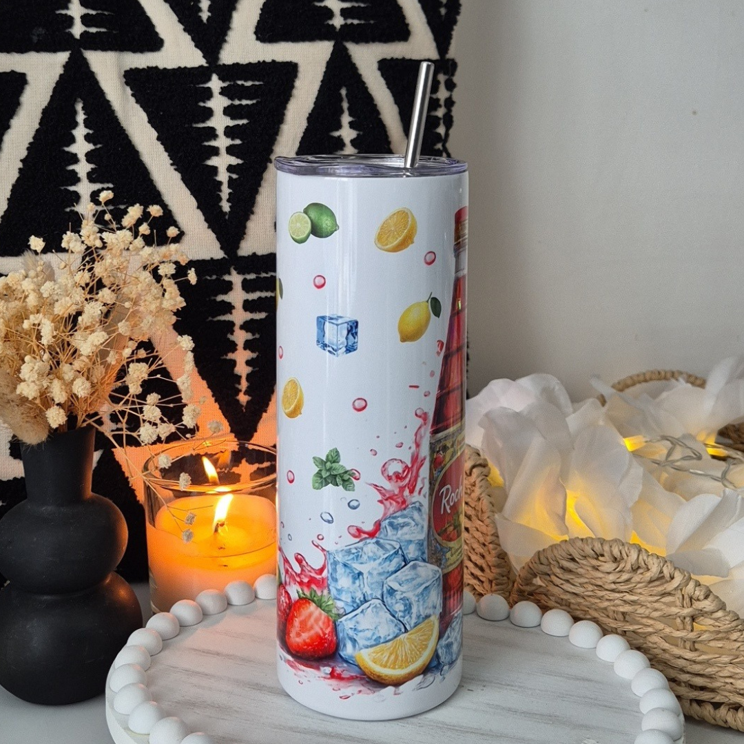 Rooh Afza Drink Tumbler Personalised - Pretty Twinkles 