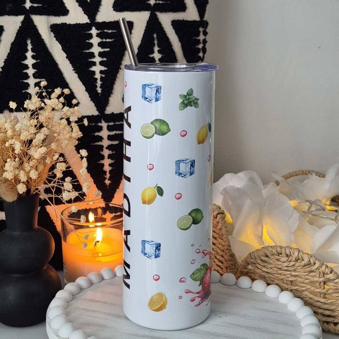 Rooh Afza Drink Tumbler Personalised - Pretty Twinkles 