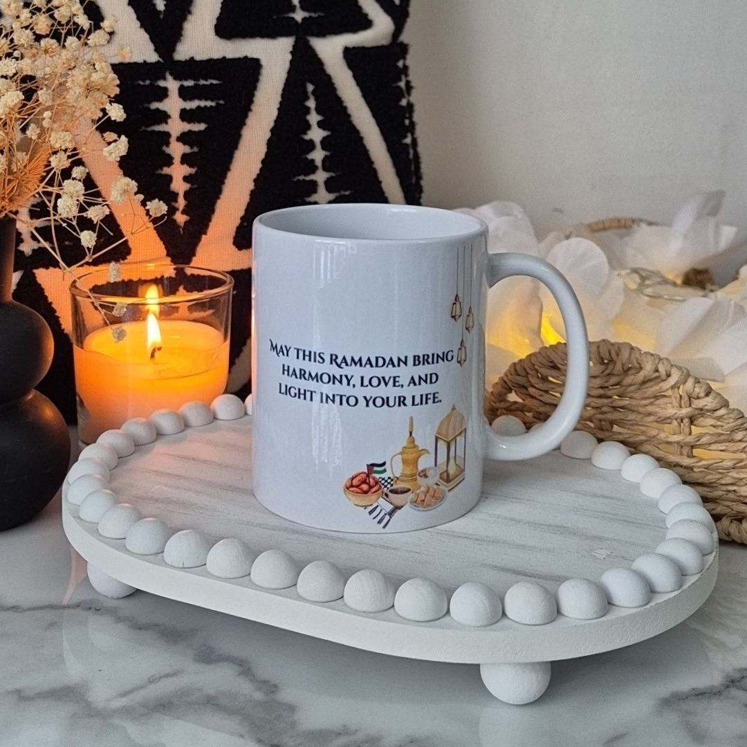 Ramadan Mubarak Personalised Mug - Pretty Twinkles 