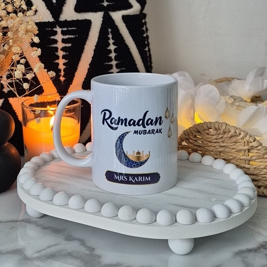 Ramadan Mubarak Personalised Mug - Pretty Twinkles 